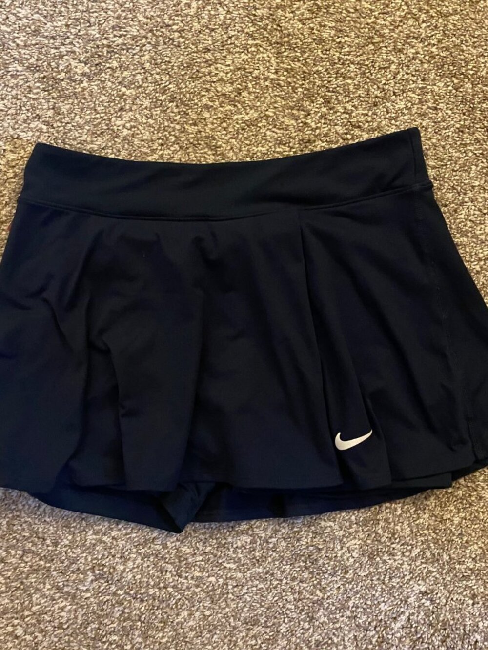 Nike Women’s Court Dri-fit Victory Flouncy Black Tennis/Golf Skirt Size M